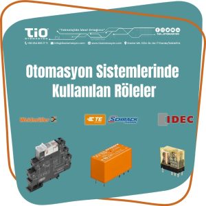 otomasyon sisteminde kullanılan röleler