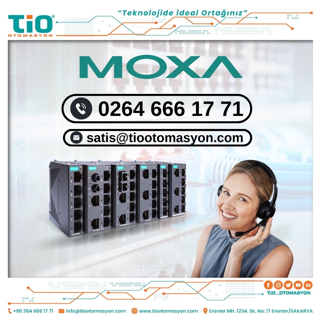 Moxa EDS-2000 ve EDS-G2000 Serisi ile Yönetilemez Ethernet Switch