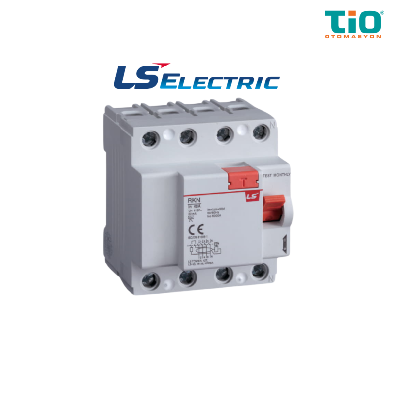 RKN 3P+N AC Tip Kaçak Akım Koruma Şalterleri