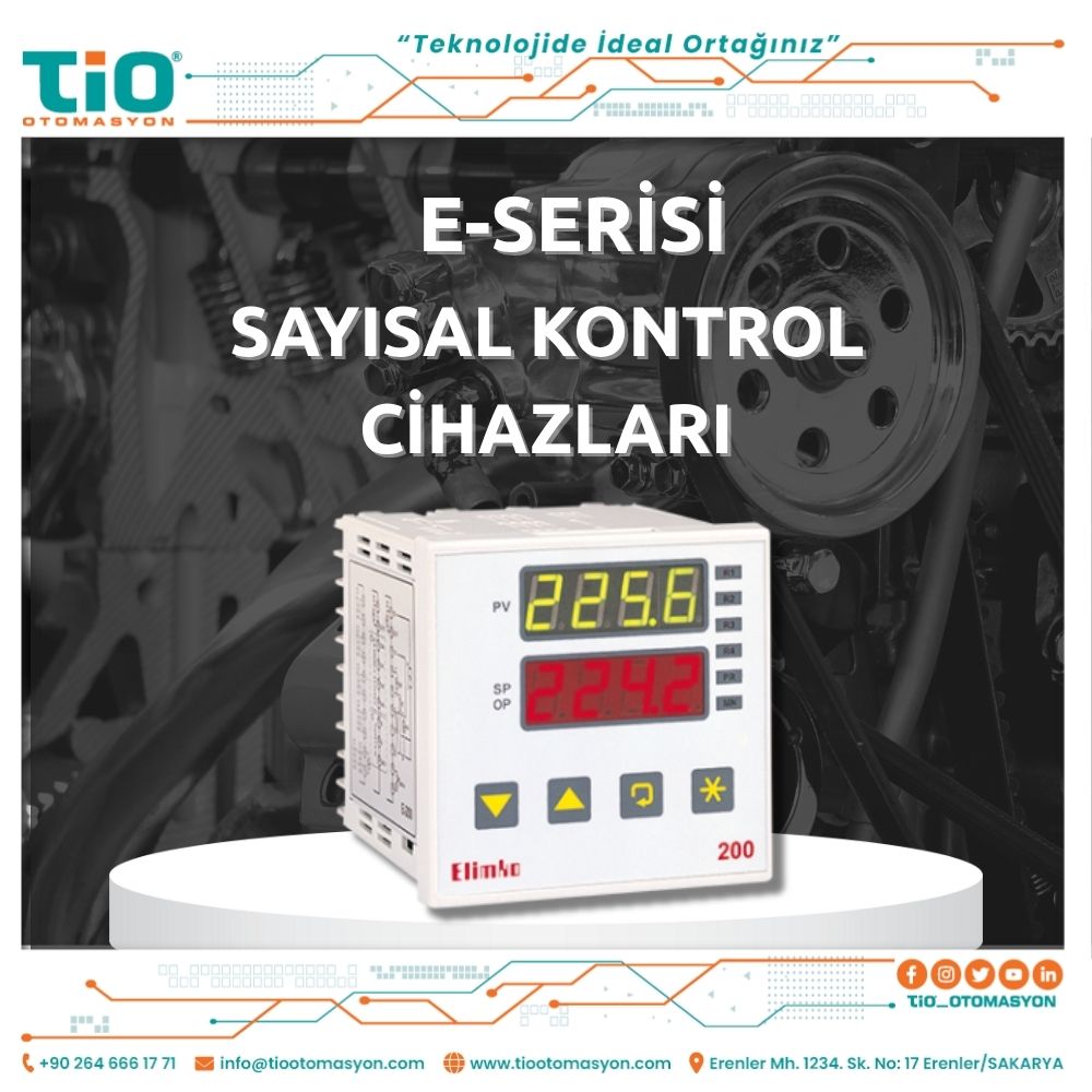 ELİMKO E-Serisi Sayısal Kontrol Cihazı