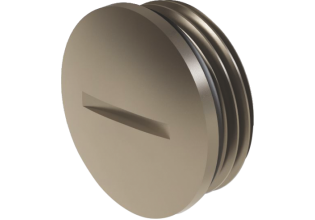 metal kör tapalar – nikel kaplı pirinç ve NBR O-ring ile sızdırmazlık sağlayan bağlantı tapaları