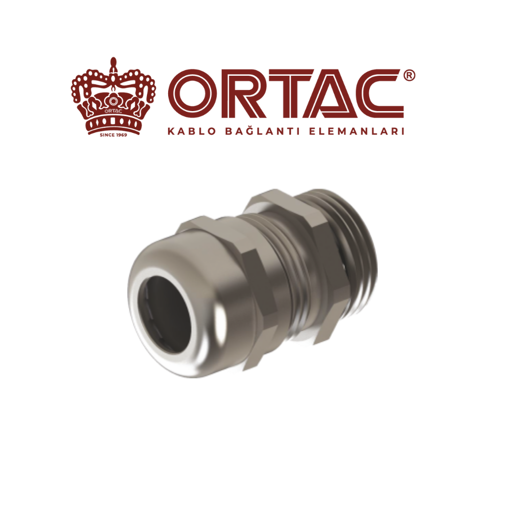 Ortaç paslanmaz çelik kablo rakoru IP68 metrik PG