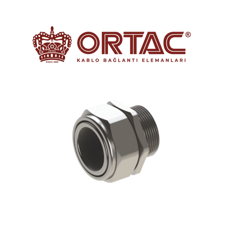 Ortaç AG zırhlı endüstriyel tip kablo rakoru IP55