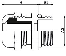 Mini Metal Kablo Rakoru Teknik Çizimi