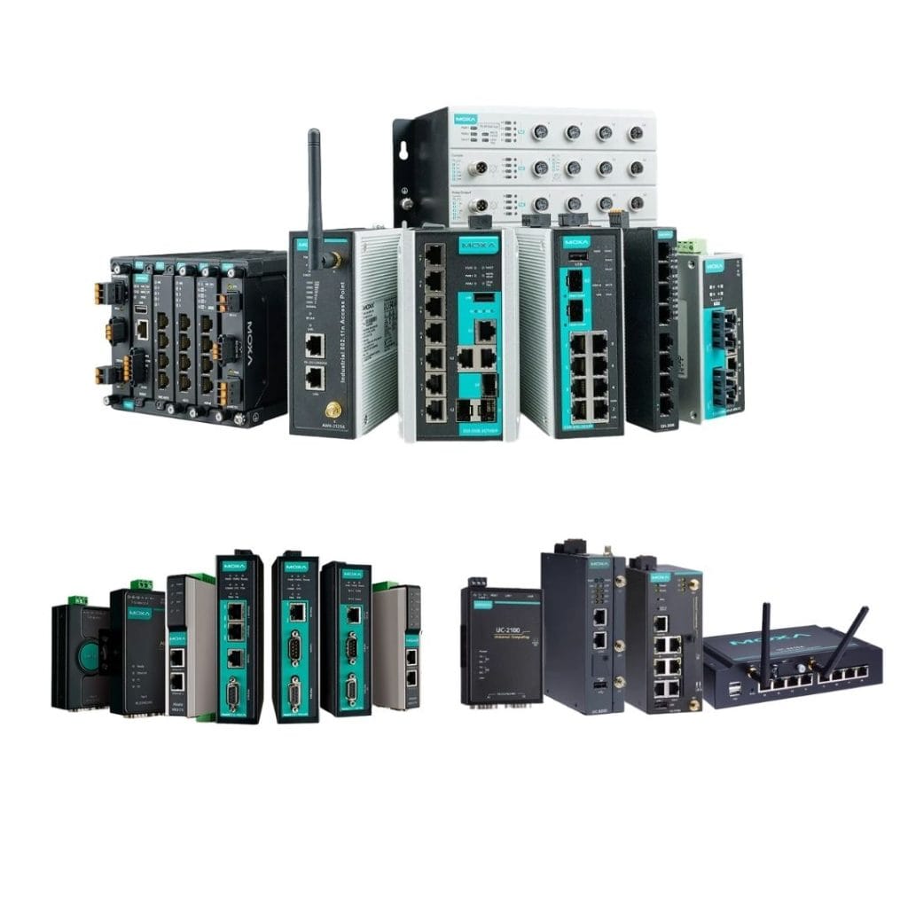 Endüstriyel ağ ürünleri - Tio Otomasyon haberleşme ve veri iletişimi çözümleri