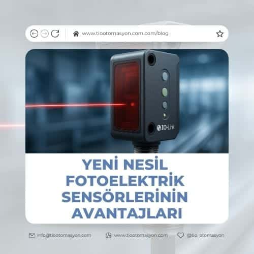 Yeni nesil fotoelektrik sensörler için IO-Link teknik yapı görseli