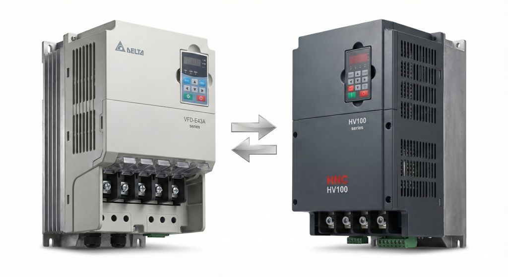 Delta AC sürücü muadili HNC HV100 380–440V