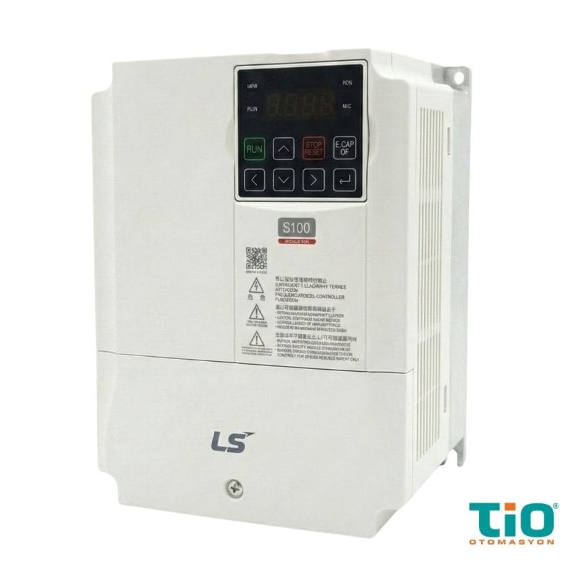 LS Electric S100 1.5 kW AC sürücü 0015 serisi sağ görünüm fotoğrafı