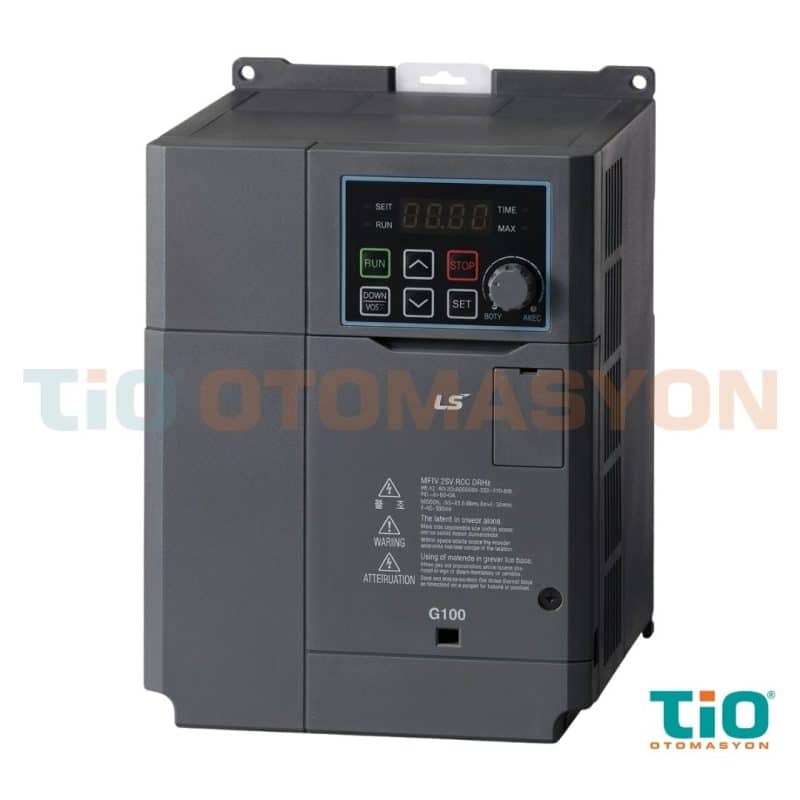 LSLV0040G100-4EOFN 3 Faz 4 kW 380–480V AC sürücü önden görünüm