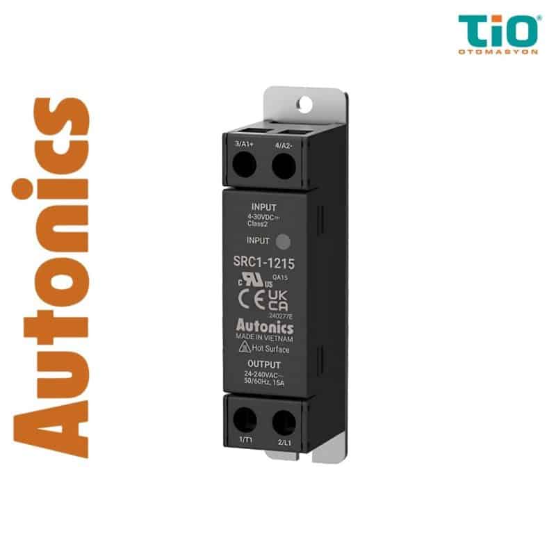 Autonics SRC1 Serisi Solid State Röle 22,5 mm ince gövde ve sökülebilir soğutucu yapısı