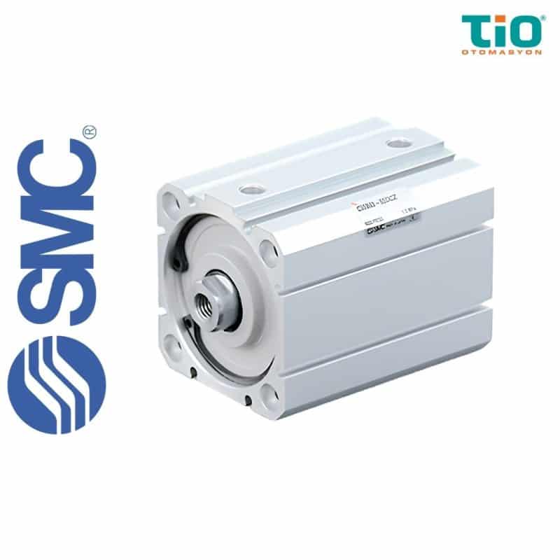 SMC C55-Z ISO kompakt pnömatik silindir, çift etkili ve sensör uyumlu yapısıyla dar alanlı otomasyon sistemlerinde kullanılan hava pistonudur.