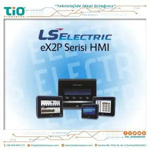 LS Electric eXP2 serisi HMI – endüstriyel dokunmatik panel çözümleri