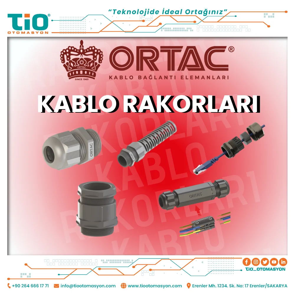 Ortac Kablo Rakorları ve Aksesuarları: Güvenli Kablo Girişleri İçin Profesyonel Çözümler