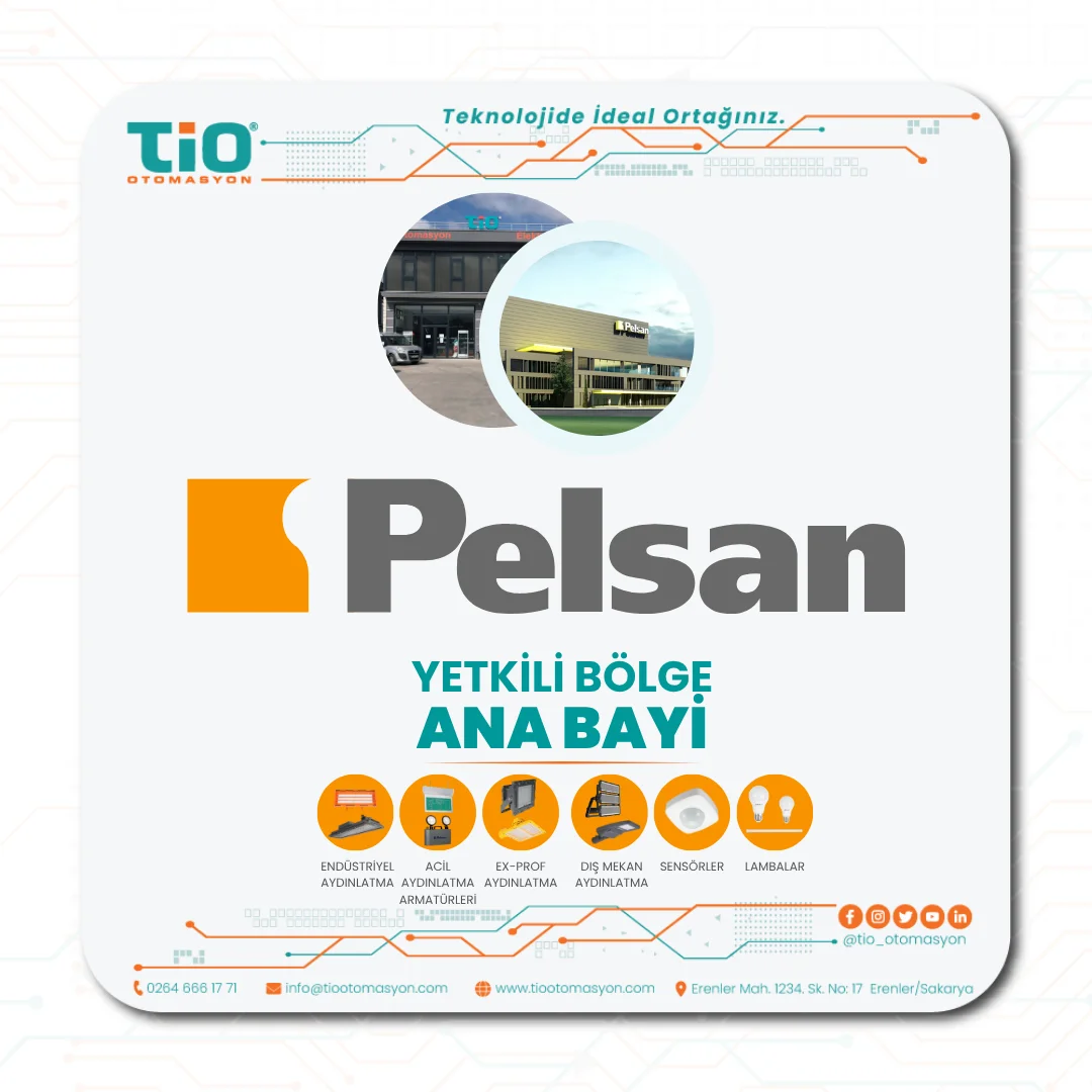 Pelsan Bayi – TİO Otomasyon ile Profesyonel Aydınlatma Çözümleri